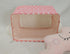 Women's Day Storage Basket, Pink Collapsible Laundry Organizer Bin for Home/Dorm/Kitchen/Pet/Office Decor