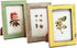 4x6 Inch Rustic Picture Frames, Farmhouse Distressed Photo Frames for Tabletop or Wall Mounting, Yellow