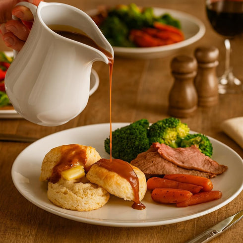 HIC Kitchen Creamer Pitcher with Handle, 8-Ounce Fine Porcelain