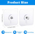 20 Pcs Self Adhesive Wall Hooks, No Drill Hooks for Hanging, Heavy Duty Adhesive for Kitchen Bathroom