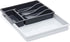 RoyalHouse Premium Cutlery Drawer Organizer - Expandable Utensil Holder with 6 Compartments, BPA-Free Plastic Storage