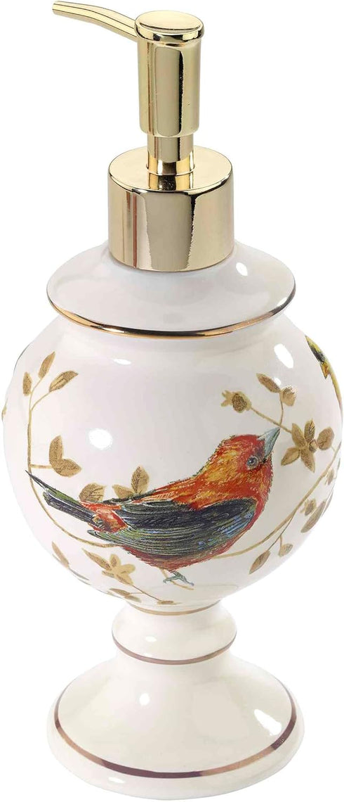 Avanti Linens Lotion Pump/Soap Dispenser, Nature Inspired Bathroom Decor