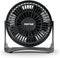 FanFair Mini High Velocity 4 Inch Personal Fan, Quiet Cooling Floor Fan, Tilt Up and Down, Safe for Bedroom or Office