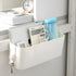 11 Lbs 5 Bedside Organzier Caddy Hanging, Plastic Bunk Bed Shelf with Hooks, Large Storage Holder for Dorm Room Bed