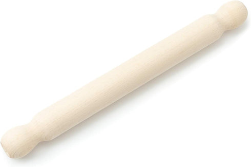 Tuuli Kitchen French Wooden Rolling Pin, Baking Roller for Pizza, Pasta, Puff and Other Doughs (40 x 4 cm)