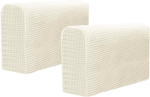 Luxshiny 2pcs Stretch Armrest Cover, Armrest Covers for Recliner Grip Protector, Sofa Armrest Cover for Office Chair