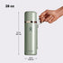 28 Oz Hydro Flask Hot Flask & Cup Insulated Stainless Steel, Hot Drink Travel Container for Coffee, Tea, & Soup Black