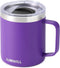 SUNWILL Insulated Coffee Mug with Lid, Travel Tumbler with Handle, 14 oz Stainless Steel Cup for Camping, Office, Home,