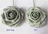D-Seven Artificial Flowers - 30PCS Real Looking Fake Roses with Stem for DIY Wedding Bouquets