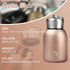 Gets Mini 9 oz Stainless Steel Water Bottle, 280ML Vacuum Insulated Leak Proof Sport Tumbler Cup (Rose Gold).