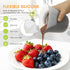 6 100ml/250ml/350ml Aieve Pcs Silicone Chocolate Melting Cups,Reusable Measuring Cups with Scale & Pour Spout, Capacity