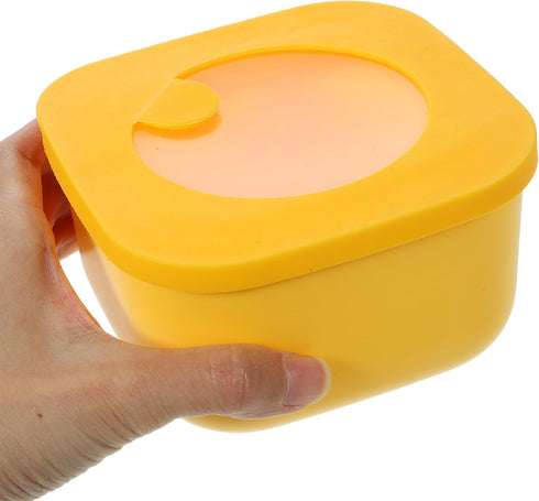 4.7 2.5'' Kichvoe Sliced Cheese Container: Cheese Slice Storage Box * Plastic Butter Containers With Lid Food Storage