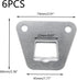 6 PCS Wall Fan Mounting Bracket Kit, Support Hook for Wall-Mount Fan and Range Hood