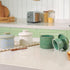 Countertop, Butter Crock, Ceramic Butter Crock with Lid, Butter Dish with Lid for White