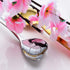 7 PCS Heart Shaped Stainless Steel Spoons, Coffee, Dessert, Ice Cream, Tea Spoons, Cute Holiday Gift (Multicolor)
