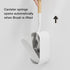 Diveotree Round-1pack) Toilet Cleaner Brush, Toilet Brush and Holder for Dead Corner Cleaning, Wall Mounted Toilet Bowl