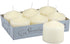 Stonebriar 6 Pack Tall 3 x 3 Inch 18 Hour Long Burning Unscented Ivory Wax Pillar Candles