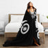 Dirt Bike - Motocross Fleece Blanket Throw - Super Soft Cozy Lightweight Blanket for Living Room/Bedroom