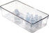 iDesign 49250 Drawer Organizer Tray, BPA-Free Plastic, 12" x 6" x 3", Clear