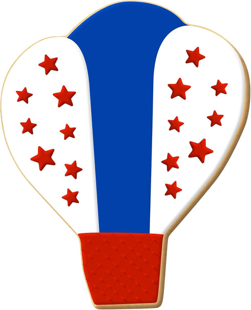 Hot Air Balloon Tin Cookie Cutter, 4 in B1178