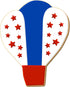 Hot Air Balloon Tin Cookie Cutter, 4 in B1178