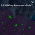 Glow in The Dark Blanket for Kids Unique Birthday Gifts for Girls Boys Teens Soft Cozy Warm Fuzzy Cute Throw Blanket All Seasons Pink Glowing Stars Blankets for Couch Sofa Bed 50"×60"