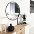 20 inch Fabuday Black Circle Mirror for Wall - Round Mirrors for Bathroom, Entryway, Living Room, Hallway, Bedroom