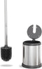 ToiletTree Products Toilet Brush with Lid, Sleek Toilet Bowl Brush and Holder Set