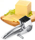 Stylish Design Kitchen Cheese Grater, Multipurpose Stainless Steel Rotary Shred Tool