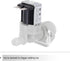 MECCANIXITY Water Inlet Solenoid Valve for Ice Maker, 80mm Creamy White Valve for General Refrigerators
