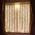 HXWEIYE Short Curtain Lights for Small Window, 3.3x5Ft USB Plug in Warm