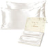 Yanibest Satin Pillowcase, Silk Pillow Cases for Hair and Skin with Zipper, Queen Set of 2 for 20"x30"