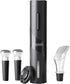 Electric Wine Opener, Automatic Bottle Corkscrew with Foil Cutter, Vacuum Stopper and Wine Aerator
