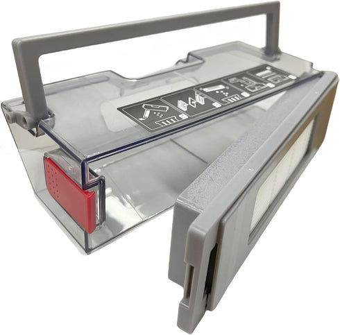 Dust Bin Box Compatible with Ecovacs Deebot Ozmo Yeedi T5/N5/T8/N8/T8AIVI/T8MAX/T8POWER/T9/950 Series Robot Vacuum Cleaner Parts