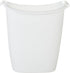 Rubbermaid Small Trash Can, Plastic, 3.5-Gallon, White Wastebasket