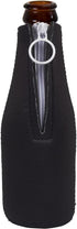 Cozy 12 oz, Pack 12 BLUE PANDA Neoprene Beer Sleeve - Black & White, of - Insulated Beer Bottle Cooler & Soda Can