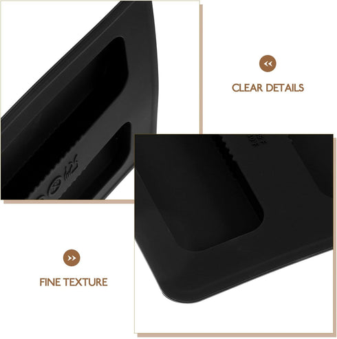 Silicone Toaster Dust Cover, 2 Slice Electric Bread Maker Lid, Black Toaster Machine Top Cover Accessories