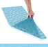 OTHWAY Non-Slip Bathtub Mat - Soft Rubber Bathroom Bathmat with Strong Suction Cups (Lake Blue, 16x31.5 inch)