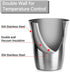 Beasea 8 Pack Stainless Steel Cups, 8.8 oz Small Stackable Insulated Mini Tumblers for Drinking, Perfect for Camping