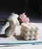 Bubble Candle and Body Candle Set - Brighter Sky | Natural Wax | Cute Candle Decor | Gift for Her | Candle Ideas |