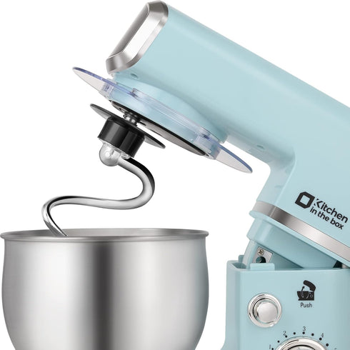 Stand Mixer Dough Hook, Replacement for Kitchen In The Box 3.2QT Small Stand Mixer with Shield, Dishwasher Safe