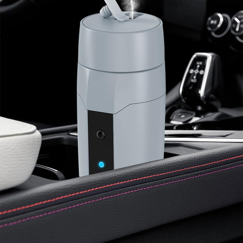 Portable 12V Car Kettle Boiler, Small Electric Travel Kettle, 80W Fast Water Heater for Car