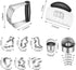 Stainless Steel Cookie Cutters Set, Pastry Cutter & Biscuit Cutter for Baking (10 Pcs/Set)