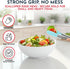 Kitchen Tongs Set of 3, 7-Inch, 9-Inch, 12-Inch, Silicone Tips, Heat Resistant