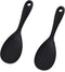 Silicone Rice Paddle Spoon Set of 2, Non Stick Heat Resistant Kitchen Gadge for Rice, Mashed Potato