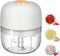 Electric Garlic Chopper, Mini Portable Veggie Chopper, 250ML Grinder for Garlic, Onion, Wireless Food Processor