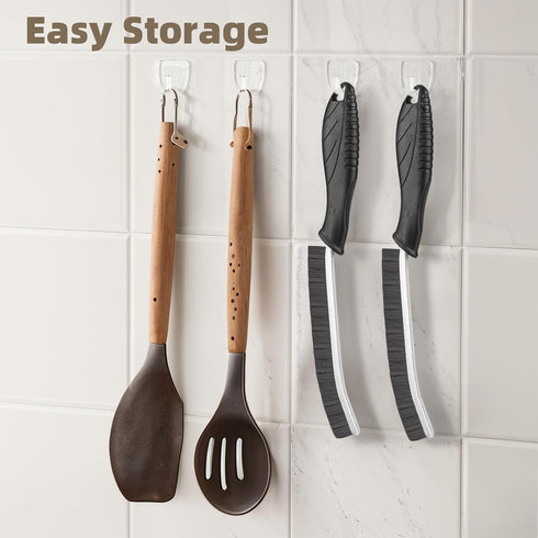 SXhyf Hard Bristle Crevice Cleaning Brush - Multifunctional Gap Cleaning Brush for Bathroom, Kitchen, Vehicle Use