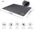 Fotouzy Plastic Cutting Boards with Food Icons, Flexible Mats, Set of 4, BPA-Free, Dishwasher Safe, Gray