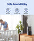 Humidifiers for Bedroom (1.1L) - Small Cool Mist Humidifier for Home Plant, Quiet Ultrasonic