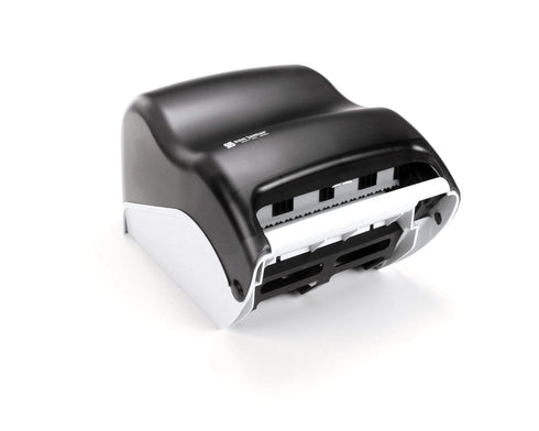 San Jamar Tear-N-Dry Classic Paper Towel Dispenser, Touchless Dispensing, 10 Inches, Black Pearl